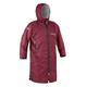 Osprey Erwachsene Wasserdicht Umkleidemantel Schwimmen und Strand Robe Unisex Kastanienbraun Wickelmantel, rot, M