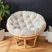 Humble + Haute Velvet Shimmer Indoor Textured Papasan Cushion (Cushion Only)