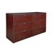 Romig Legacy Stand Up Side to Side Lateral File/ Lateral File- Mahogany