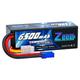 Zeee 4S Lipo Battery 14.8V 120C 6500mAh Hard case Battery with EC5 Plug for 1/8 and 1/10 RC Vehicles Car RC Buggy Truggy RC Airplane UAV Drone FPV