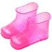 1 Pair of Foot Bath Shoes Massage Bucket Boots Foot Massage Bath Shoes Foot Massager