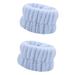 Absorbent Towel Convenience Adjustable Elastic Face Washing Straps for Yoga Blue