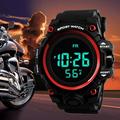 KSCYKKKD Fashion Waterproof Men s Boy LCD Digital Stopwatch Date Rubber Sport Wrist Watch(Buy 2 Get 1 Free)