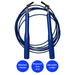 Weighted Jump Rope Adjustable Steel Wire Cable for a Challenging and Effective
