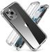 iPhone 11 Pro Case with Screen Protector iPhone 11 Pro Clear Case TPU PC Dual Layer Anti-Yellowing Shockproof Anti-Scratch Clear Crystal Phone Case Cover for iPhone 11 Pro 5.8-inch Clear