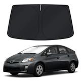 D-Lumina Windshield Sun Shade for 2010-2015 Toyo-ta Prius Hatchback Accessories (NOT for Prius C/Prius V) Front Window Sunshade Sun Visor Protector Block UV Rays Heat Foldable 2 Layers 210