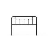 August Grove® Baywin Steel Metal Slat Headboard Metal in Black | California King | Wayfair 628E58B6E27D40DE83519BD12A2F2B4F