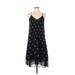 Club Monaco Casual Dress - Midi: Black Stars Dresses - Women's Size 00