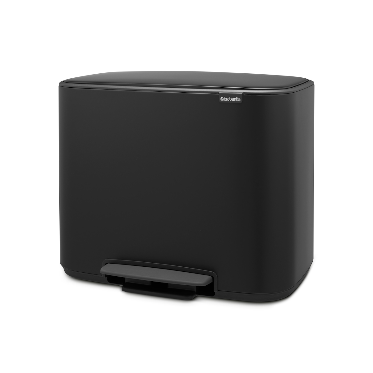 Bo Treteimer 3x11 Liter, Brabantia, VB 121104, Matt Schwarz Image