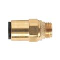 Sealey JGBC618 Brass SuperThread Straight Adaptor 6mm x 1/8"BSP Pack of 2