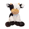 Jouet de vache en peluche à câliner pour enfants joli animal en peluche de bétail doux au beurre