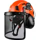 New Forestry Industrial Safety Helmet With Visor Mesh Face Shield Earmuffs Reflective Chainsaw