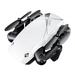 Fpv drone S9 Pocket Mini Foldable RC Drone 2.4GHz 6-Axis Gyro Quadcopter With Camera WiFi FPV Headless Mode One Key Automatic Return Alititude Hold Aircraft Toys (White)