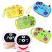 QJUHUNG 6pcs Kid Toys Cartoon Animal Projection Camera Simulation Camera Toy Baby Educational Toy Random Color Mixing (2*Cartoon Camera+2*Bowknot Camera Projector+2*Robot Camera Projector