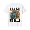 I Like Big Balls - Funny Knitting - Grandma Knit Jokes T-Shirt