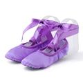 eczipvz Toddler Shoes Children Dance Shoes Strap Ballet Shoes Toes Indoor Yoga Training Shoes Big Girls High Tops (Purple 10 Toddler)