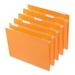 1PC Universal Deluxe Bright Color Hanging File Folders Letter Size 1/5-Cut Tabs Orange 25/Box