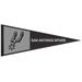 WinCraft San Antonio Spurs 13 x 32 Wool Primary Logo Pennant