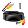 FITE ON 25FT Black Multi-Purpose Conjoined Cable Strong Conductivity Anti-Rupture Coat Nickel-Plated Video Cable High-speed Solid High Quality Materials Low Contact Resistance Pure Copper