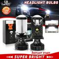 Colight H4 LED Headlight Bulbs with Z-Shaped Cut-Off Line 20000 lumens H4 LED Headlight Mini Projector Lens Hi/Lo Beam 9003 HB2 High/Low LED Headlight Conversion