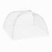 Ploknplq Food Covers For Outside Dining Table 2 Large -Up Mesh Screen Food Cover Tent Dome Net Umbrella Picnic Kitchen One Size White