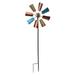 Windmill Decor Wind Spinners Garden Outdoor Metal Iron Ornament Adornment Inserting Scene Stake Yard