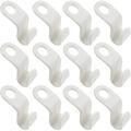 30 Pack Clothes Hanger Hooks Plastic Hanger Connectors Cascading Hangers for Wardrobe Organizer Clothes Coat Rack Space Saving