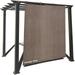 Sun Shade Privacy Panel With Grommets On 2 Sides For Patio Awning Window Pergola Or Gazebo - Mocha Brown (10 X 8 )