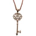 Solid Copper Celtic Knot Pendant and 20 inch solid copper chain set #CPD5676