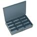 Durham 115-95 Gray Cold Rolled Steel Large Scoop Box 18 Width x 3 Height x 12 Depth 12 Compartment