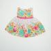 Pre-owned Youngland Girls White | Floral Special Occasion Dress size: 12 Months