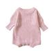 Youmylove Toddler Girls Long Sleeve Colourful Kintted Sweater Romper Bodysuit For Babys Clothes Girl Bodysuit Long Sleeve