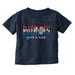 Popeye Ironic American Patriots Cool Toddler Boy Girl T Shirt Infant Toddler Brisco Brands 2T