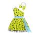 ZRBYWB Dress For Girls Toddler Kids Caveman Girls Dog Bones Historical Cavegirl Mesh Tulle Dress Princess Outfits Dress For Kids