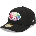 Men's New Era Black San Francisco 49ers 2023 NFL Crucial Catch Low Profile 59FIFTY Fitted Hat