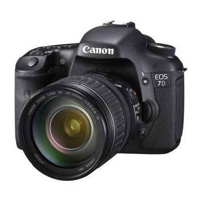 Canon Used EOS 7D DSLR Camera with 28-135mm Kit 38...