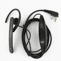 New Ear Rod Headphones Big PTT Earpiece Mic Tactical Earphone For Linton Kenwood Puxing Baofeng