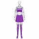 Hot Anime Teen Titans Starfire Full Set for Women Girl Unisex Halloween Party Cosplay Costume Stage