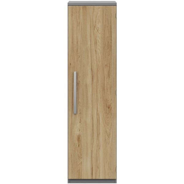 röhr Aktenschrank »Techno« 4 OH schmal Türanschlag rechts Hickory-Eiche, 40x146.9x43 cm Image