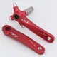 1 Set Professional Bike Crank High Strength CNC Machining MTB Crank Corrosion Resistant Bike Crank