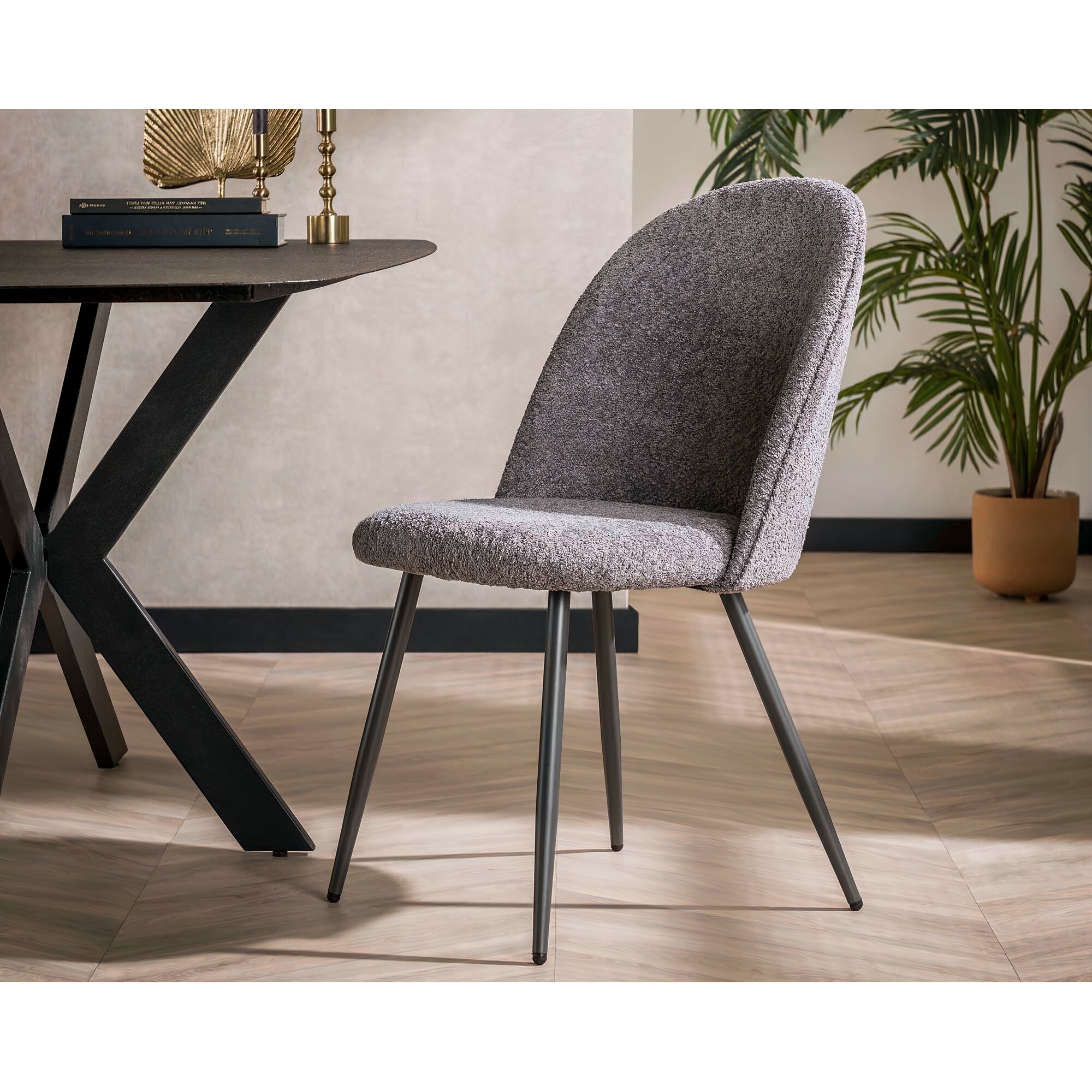 designline »Oucle« Esszimmerstuhl weiss