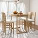 Farmhouse Counter Height 5-Piece Dining Table Set