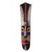 Novica Handmade Gye Nudi African Beaded Wood Mask