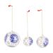 Novica Handmade Holiday Buds Papier Mache Ornaments (Set Of 3)