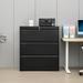 Lateral Filing Cabinet for Legal/Letter A4 Size, Large Deep Drawers Locked by Keys, Locking Wide File Cabinet, Metal Steel