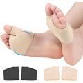 Xelparuc Metatarsal Sleeve Pads Soft and Comfortable Ball of Foot Cushions Pain Relief Forefoot Pads for Women and Men 2 Pairs