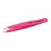 Tweezerman Stainless Steel Mini Slant Tweezer | Neon Pink | Tweezers for Women and Men | Women s Grooming | Tweezers for Women Facial Hair | Eyebrow Plucker Tweezers