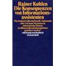 Die Konsequenzen von Informationsassistenten - Rainer Kuhlen