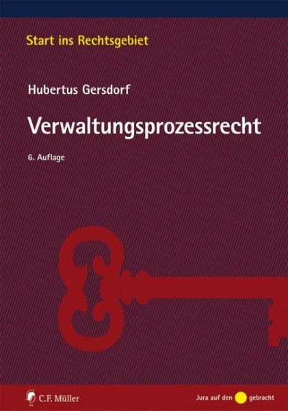 Verwaltungsprozessrecht – Hubertus Gersdorf