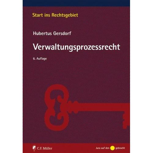 Verwaltungsprozessrecht – Hubertus Gersdorf